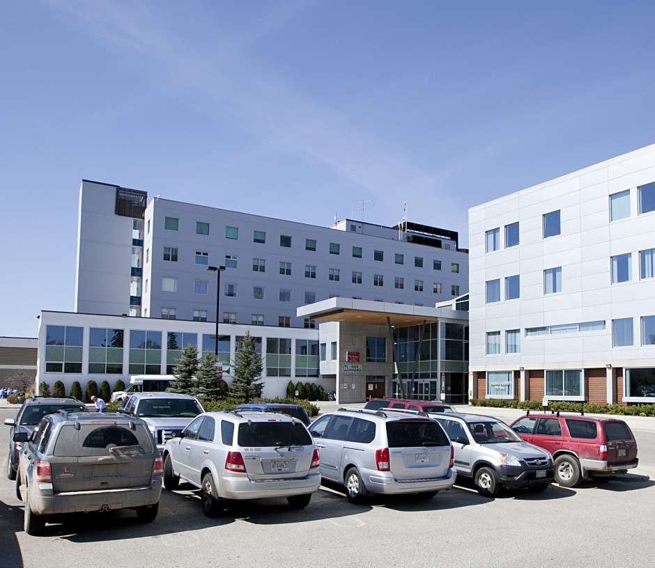 The University Hospital of Northern B.C., in Prince George.