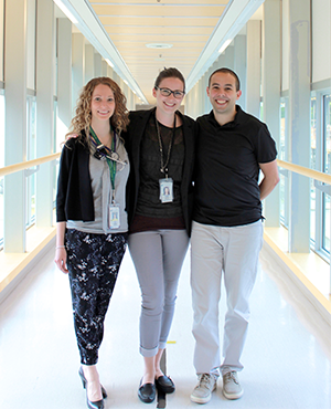 Victoria Cook, Haley deVries and Anas Manouzi implemented an expanded acute care simulation curriculum.