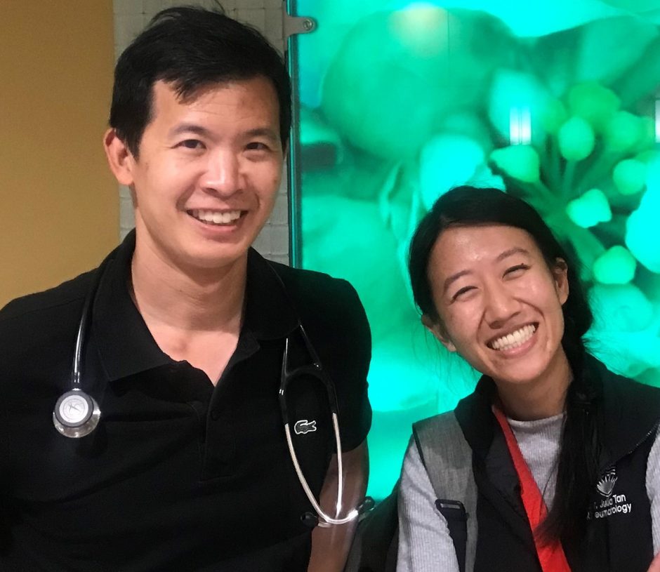 Dr. Luke Chen and Dr. Julia Tan